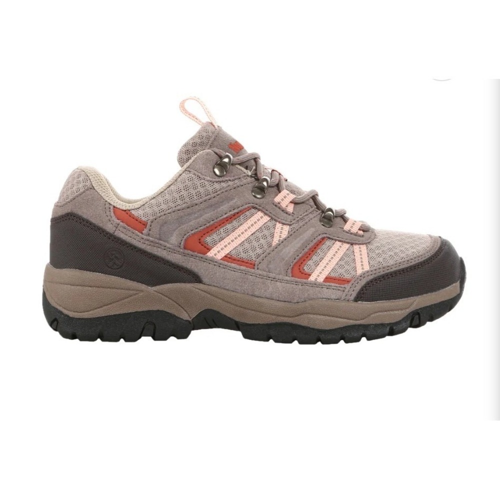 Northside Arlow Canyon Trail Womens Hiking Shoes Taupe Coral Size 6